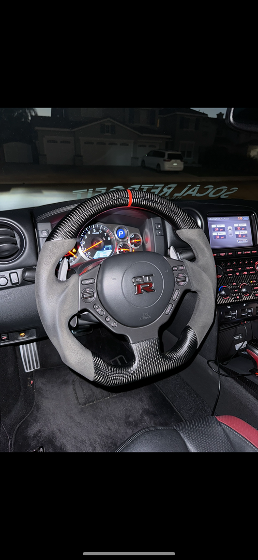 GTR Carbon Fiber Steering Wheel